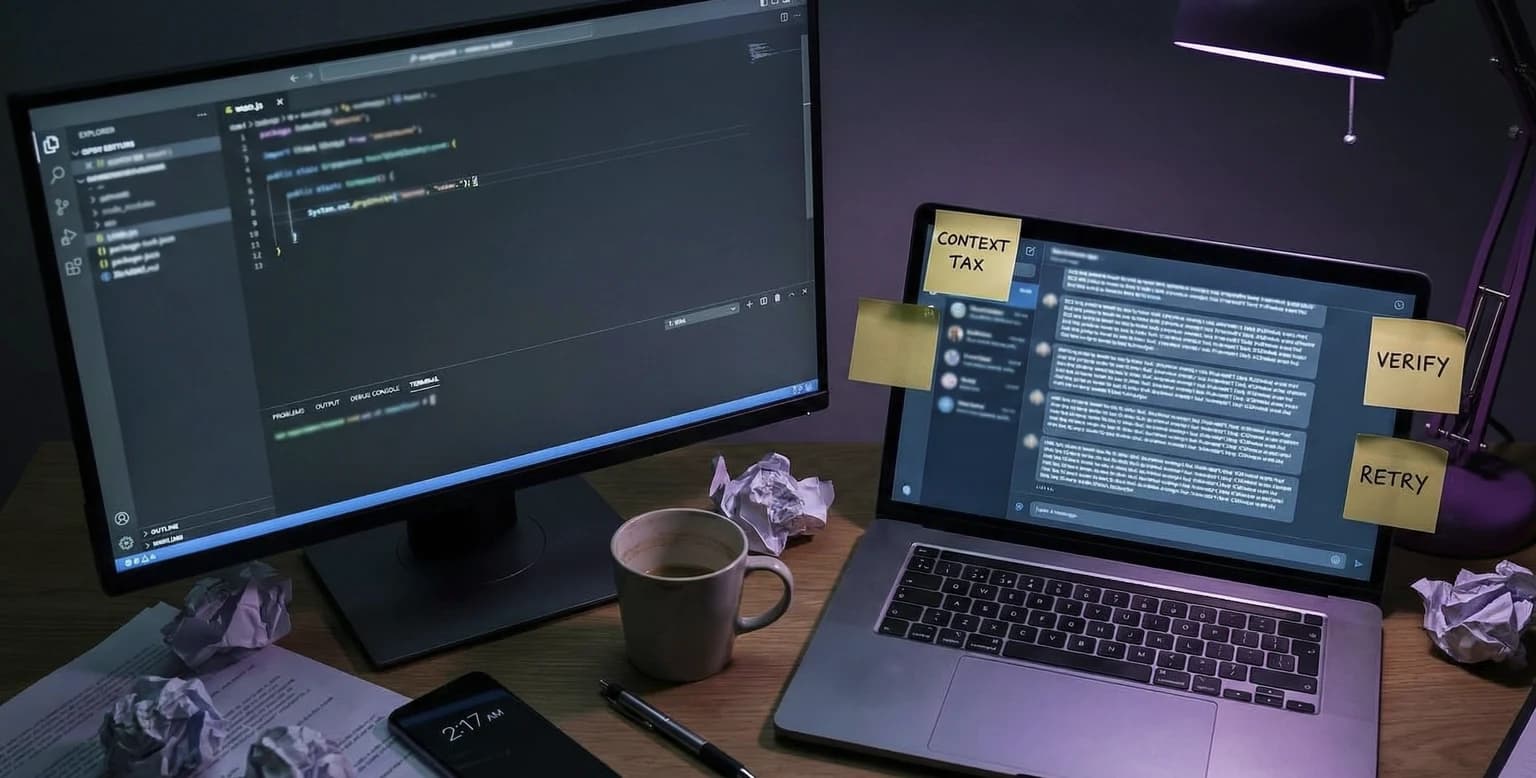 The Productivity Lie: Why AI Made Me Slower Before It Made Me Faster (and the 3 techniques that finally fixed it)