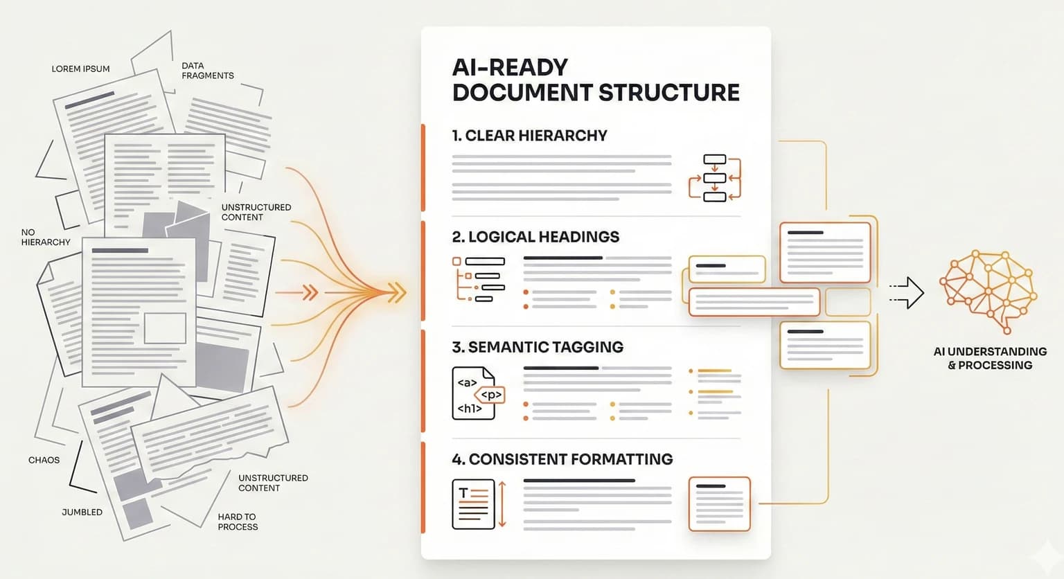 How to Structure Documents So AI Actually Understands Them