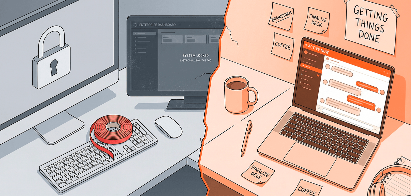 Your CEO Is Using Personal ChatGPT Too — The $8.1B Shadow AI Economy Nobody Talks About