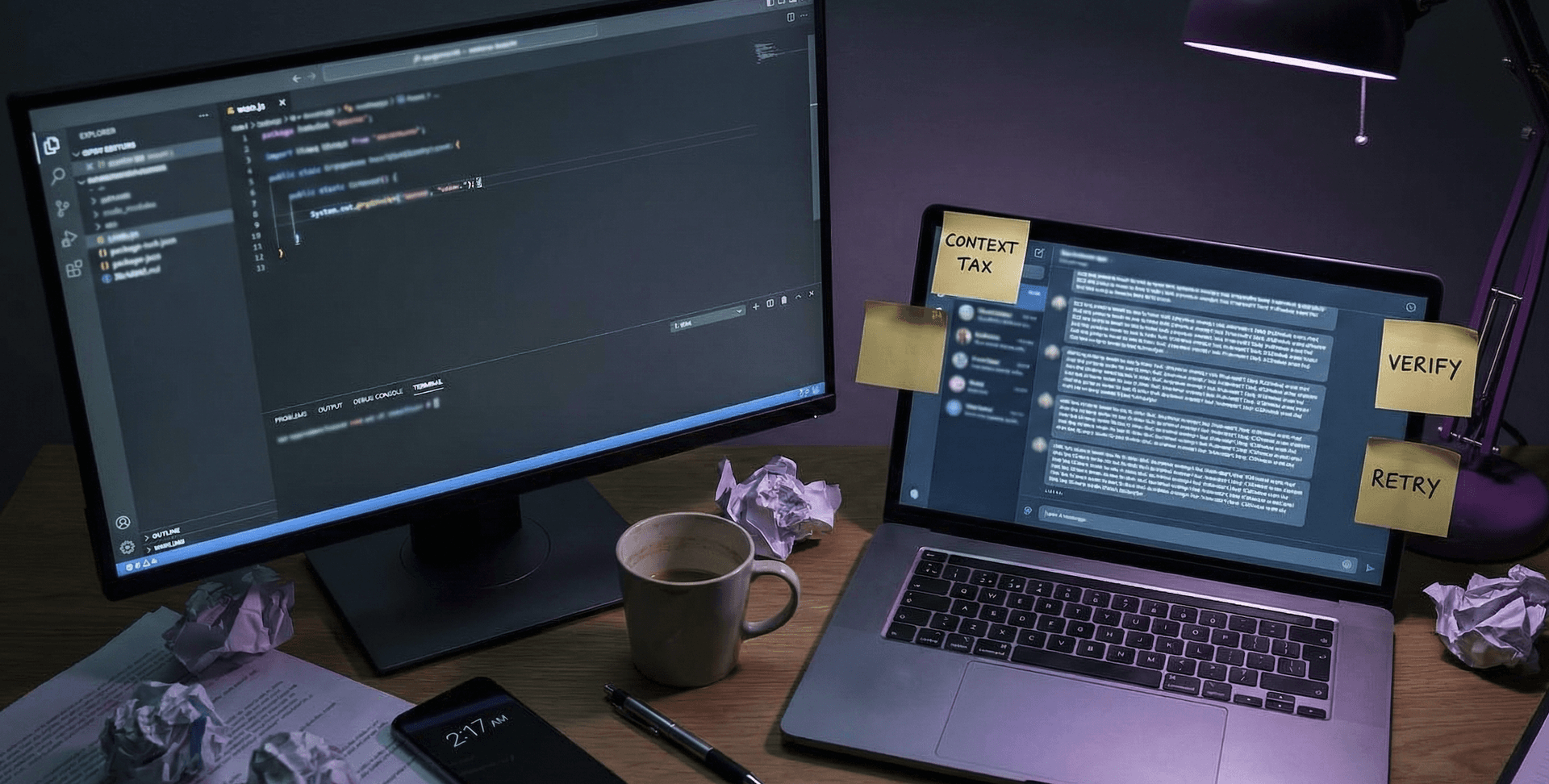 The Productivity Lie: Why AI Made Me Slower Before It Made Me Faster (and the 3 techniques that finally fixed it)